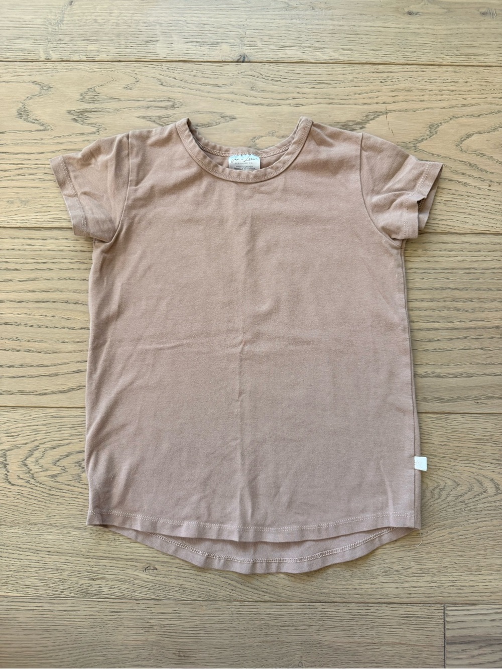 Jax & Lennon co warm taupe tshirt